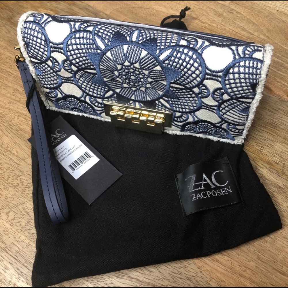 ZAC Zac Posen Earthette Wristlet Wallet